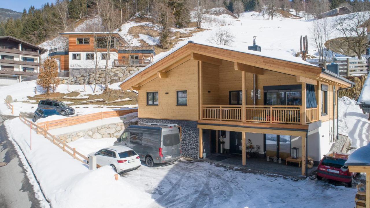 Chalet Glemmtal - Haus Bergblick Viehhofen Exterior foto